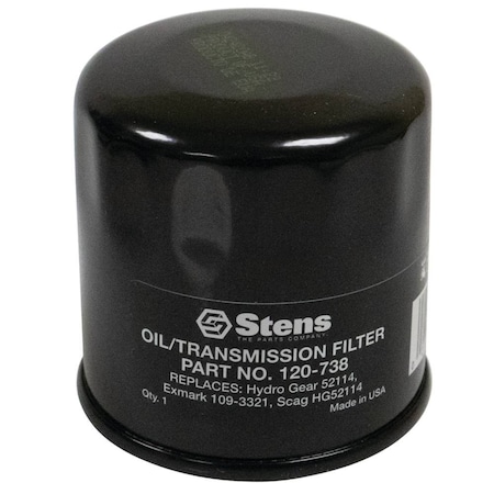 Stens Transmission Filter 120-738 For Exmark 109-3321 120-738